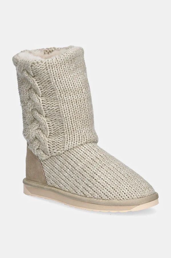 Emu Australia Vunene papuče Emu Australia Bartle boja: bež, W13142.MACA