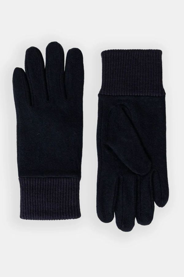 Boss Vunene rukavice BOSS boja: tamno plava, 50526820