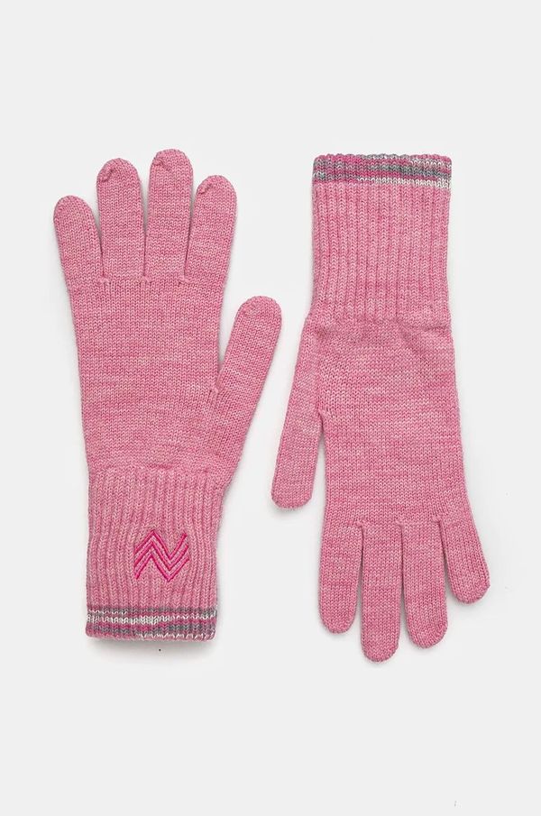 Missoni Vunene rukavice Missoni boja: ružičasta, GU00WOD9829