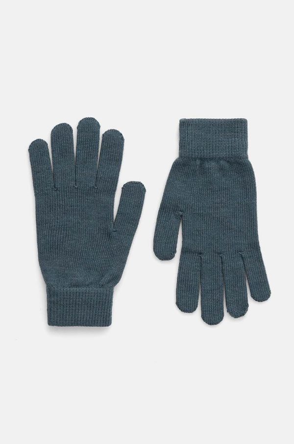 PS Paul Smith Vunene rukavice PS Paul Smith boja: tirkizna, M2A.410MK.NZEBRA