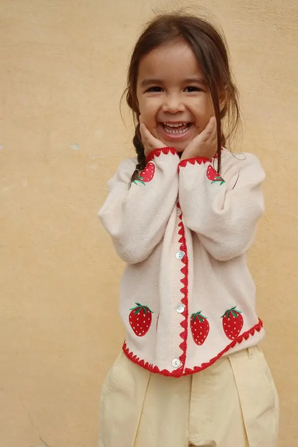 Konges Sløjd Vuneni dječji kardigan Konges Sløjd COLLETTE CARDIGAN