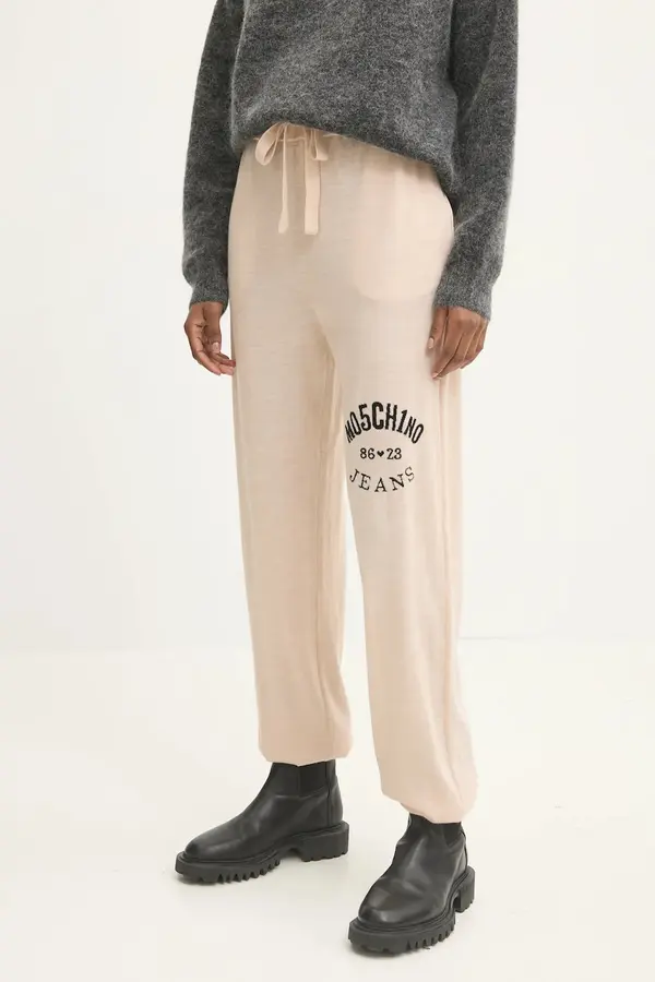 Moschino Jeans Vuneni donji dio trenirke Moschino Jeans