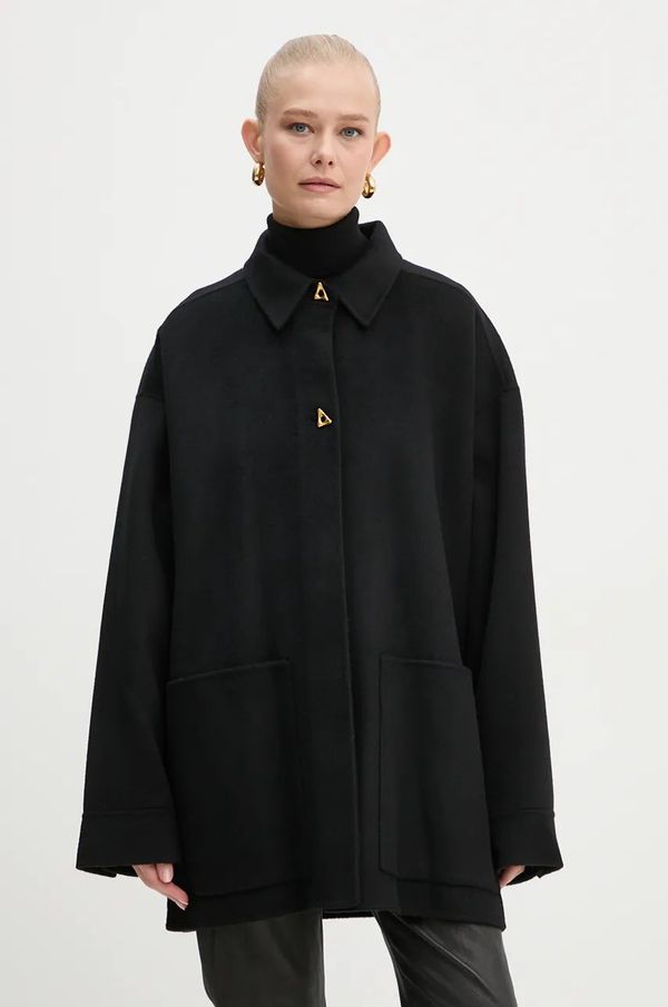 Aeron Vuneni kaput AERON boja: crna, za prijelazno razdoblje, JK099453