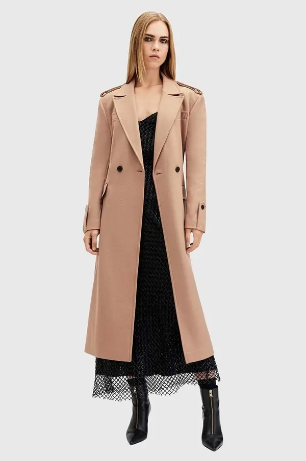 AllSaints Vuneni kaput AllSaints AUGUSTA