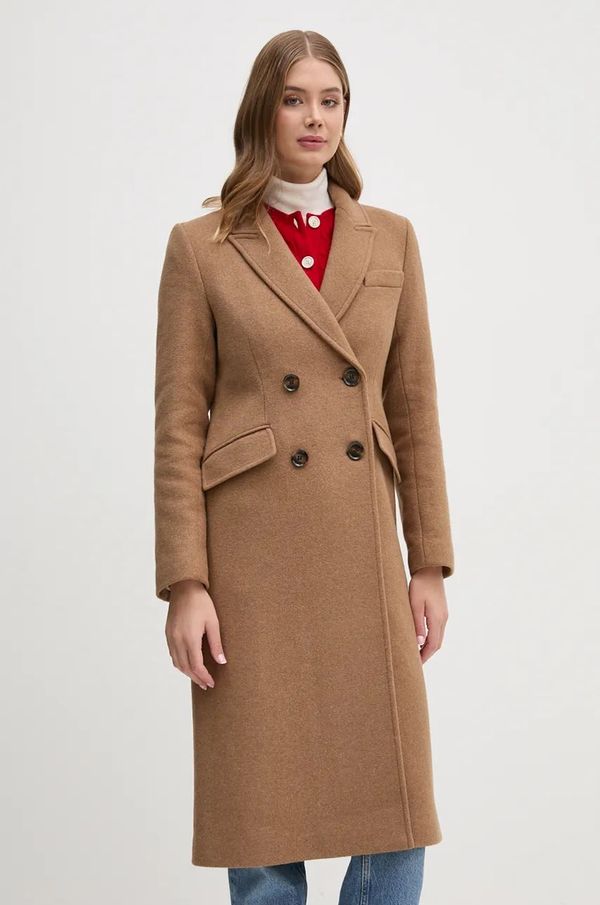 Barbour Vuneni kaput Barbour Marylin Tailored Wool Coat za prijelazno razdoblje, kopčanje u dva reda, LWO0236