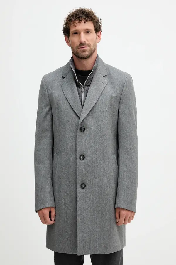 BOSS Vuneni kaput BOSS  H-Hyde-Bib-254