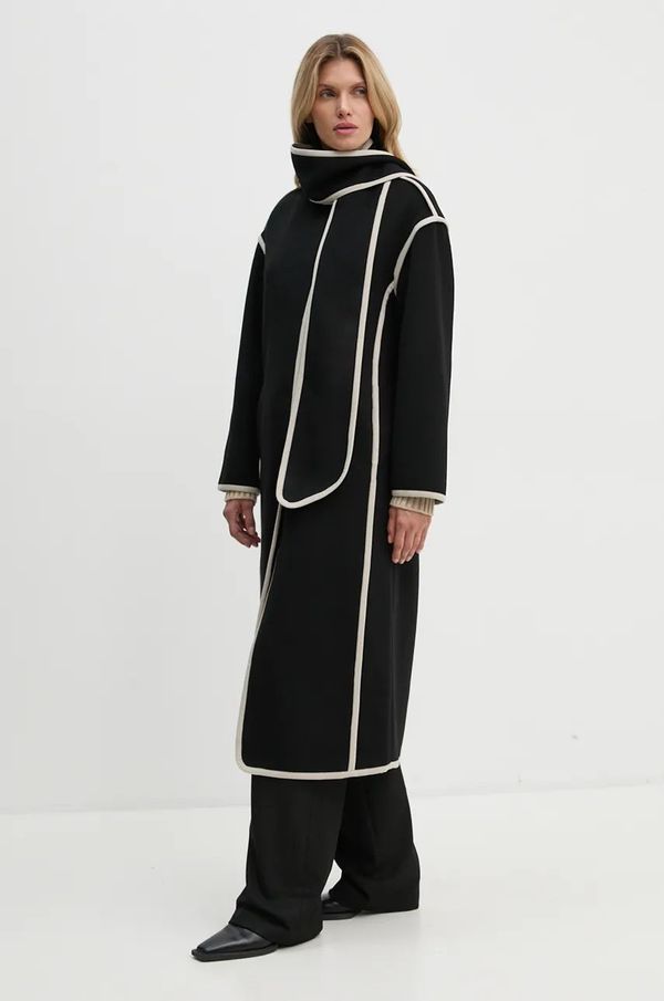 Bruuns Bazaar Vuneni kaput Bruuns Bazaar VioletBBAbulas coat boja: crna, za prijelazno razdoblje, BBW4143