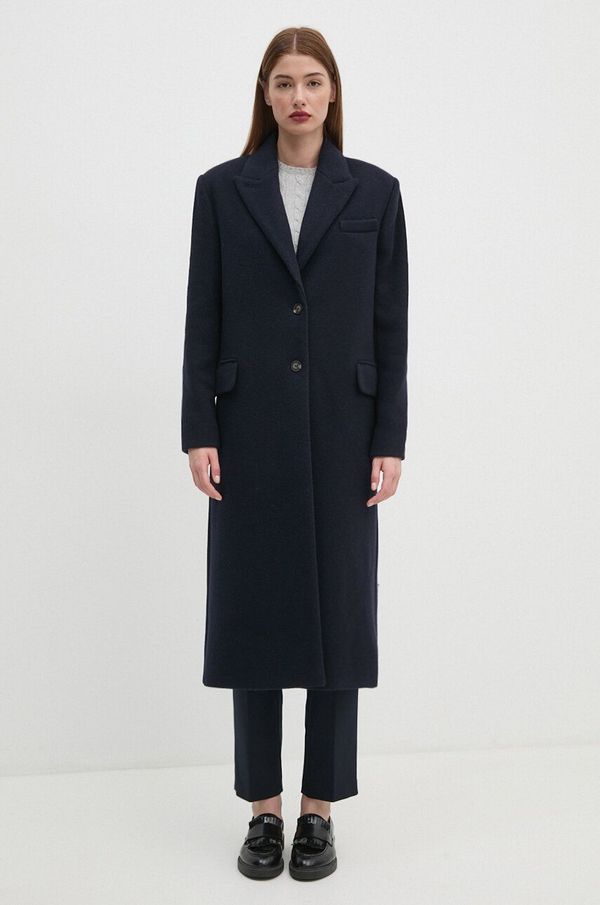 Calvin Klein Vuneni kaput Calvin Klein boja: tamno plava, za prijelazno razdoblje, K20K207710