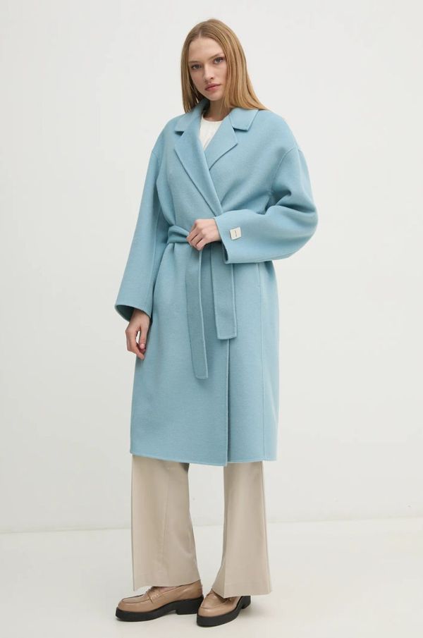 Calvin Klein Vuneni kaput Calvin Klein za prijelazno razdoblje, bez zakopčavanja, K20K207813