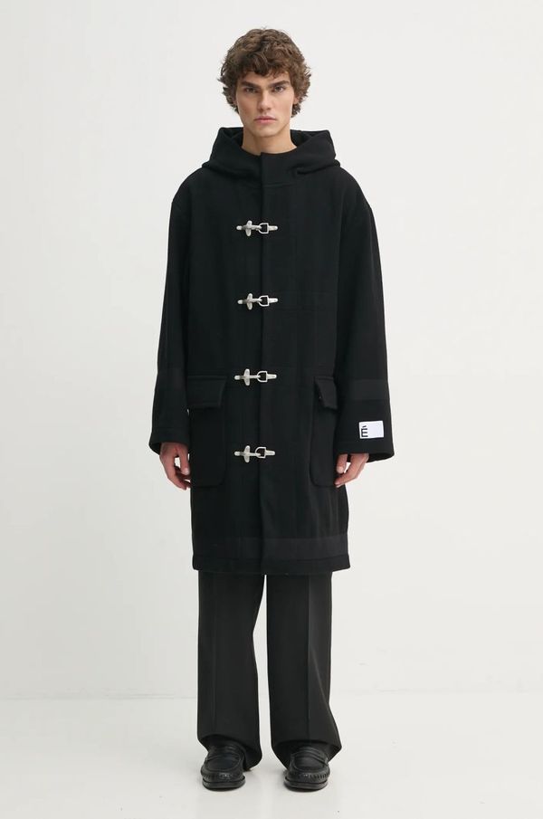 Études Studio Vuneni kaput Études Studio boja: crna, za prijelazno razdoblje, H24MMOUT780