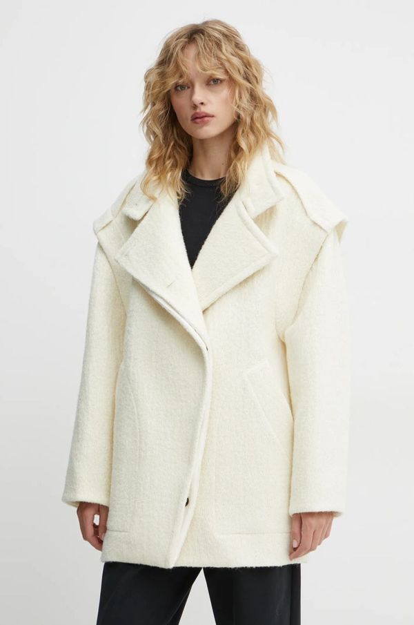 IRO Vuneni kaput IRO boja: bež, za prijelazno razdoblje, WM137JAVINA