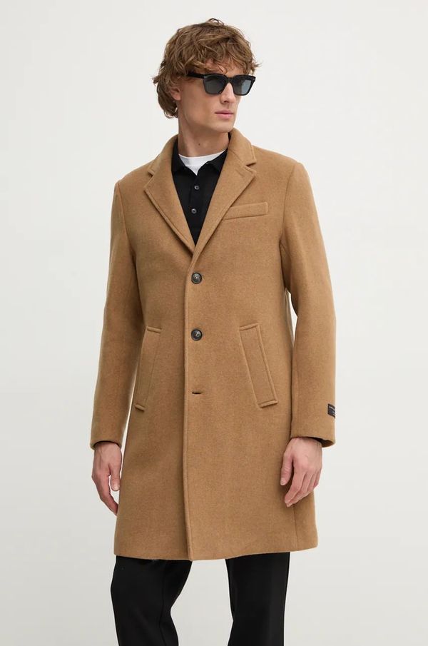 Liu Jo Vuneni kaput Liu Jo boja: smeđa, za prijelazno razdoblje, QXX009 T2583