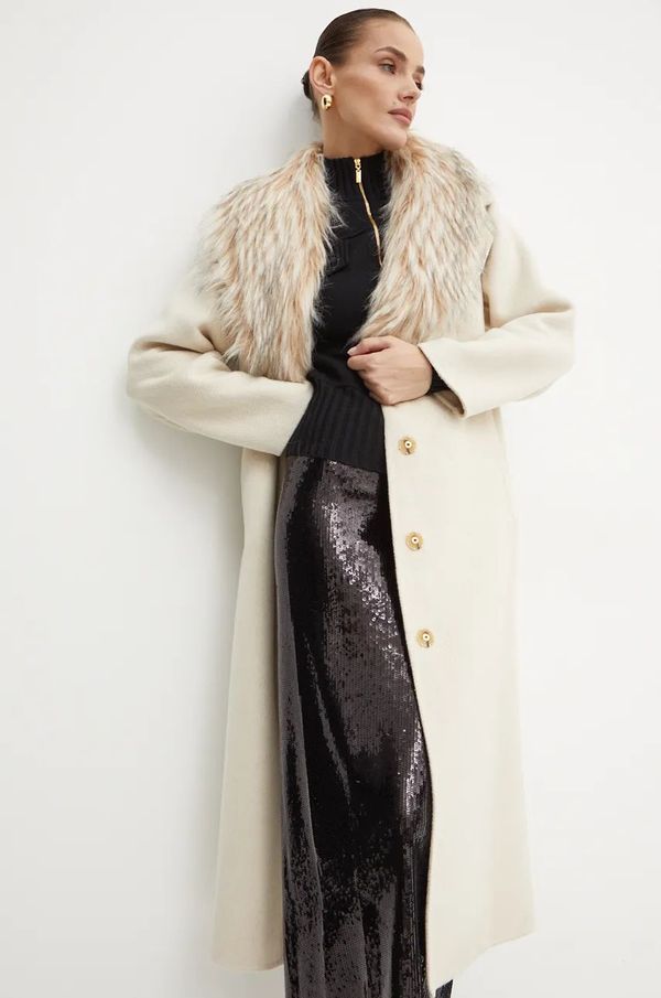 Luisa Spagnoli Vuneni kaput Luisa Spagnoli SUPPLICA boja: bež, za prijelazno razdoblje, 541206