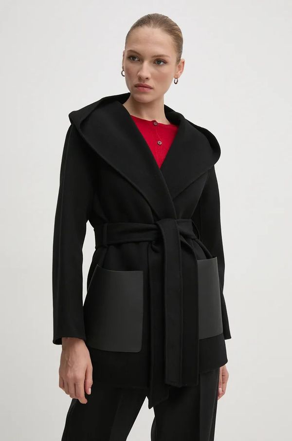 Mackage Vuneni kaput MACKAGE boja: crna, za prijelazno razdoblje, oversize, AZRA