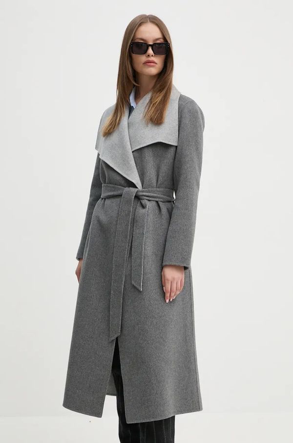 Mackage Vuneni kaput MACKAGE boja: siva, za prijelazno razdoblje, oversize, MAI-CN