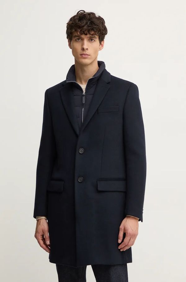 Mackage Vuneni kaput MACKAGE boja: tamno plava, za prijelazno razdoblje, SKAI-SLB