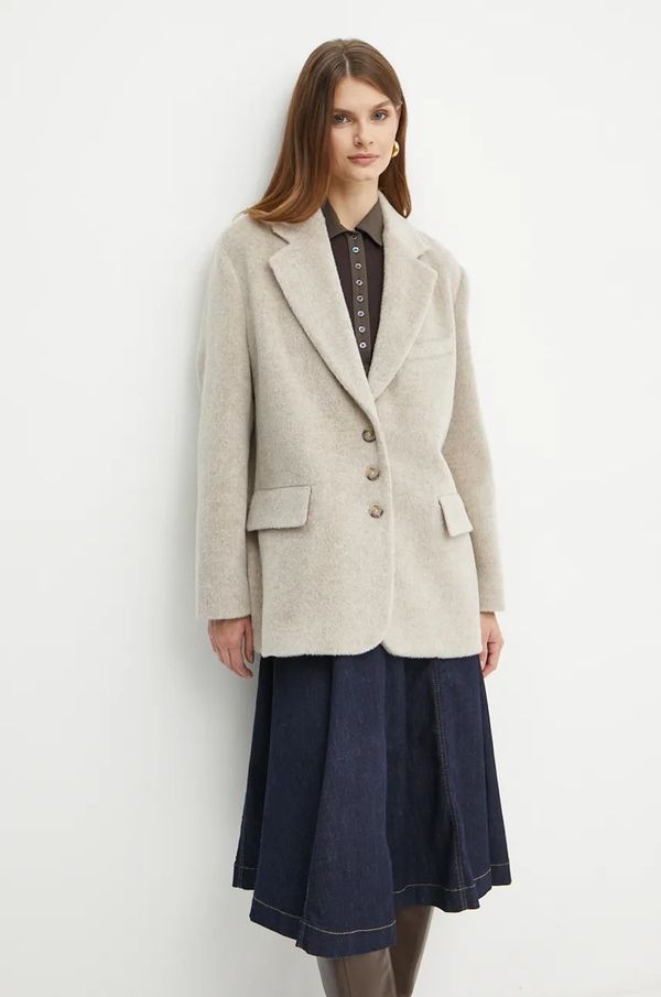 Pinko Vuneni kaput Pinko boja: bež, za prijelazno razdoblje, 104481 A27W