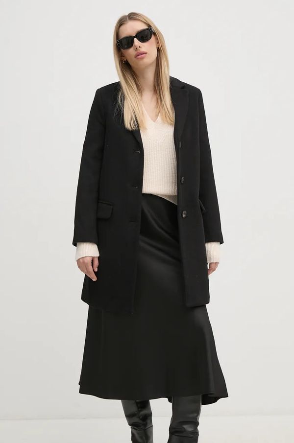 United Colors of Benetton Vuneni kaput United Colors of Benetton boja: crna, za prijelazno razdoblje, 2U62DN062