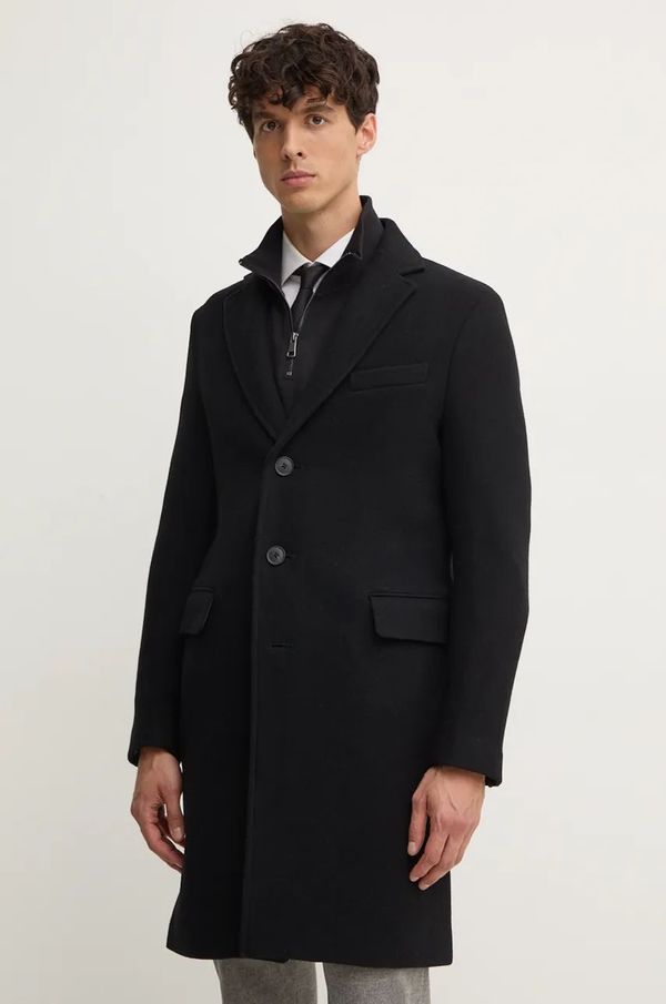 United Colors of Benetton Vuneni kaput United Colors of Benetton boja: crna, za prijelazno razdoblje, 2X59UN05M