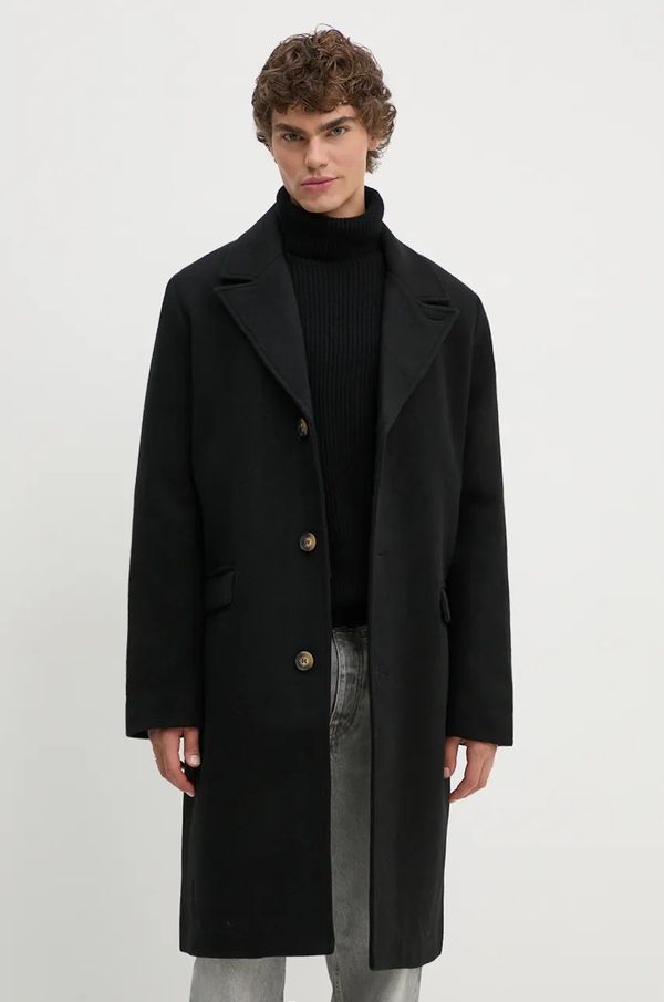 Won Hundred Vuneni kaput Won Hundred boja: crna, za prijelazno razdoblje, 3319-13050