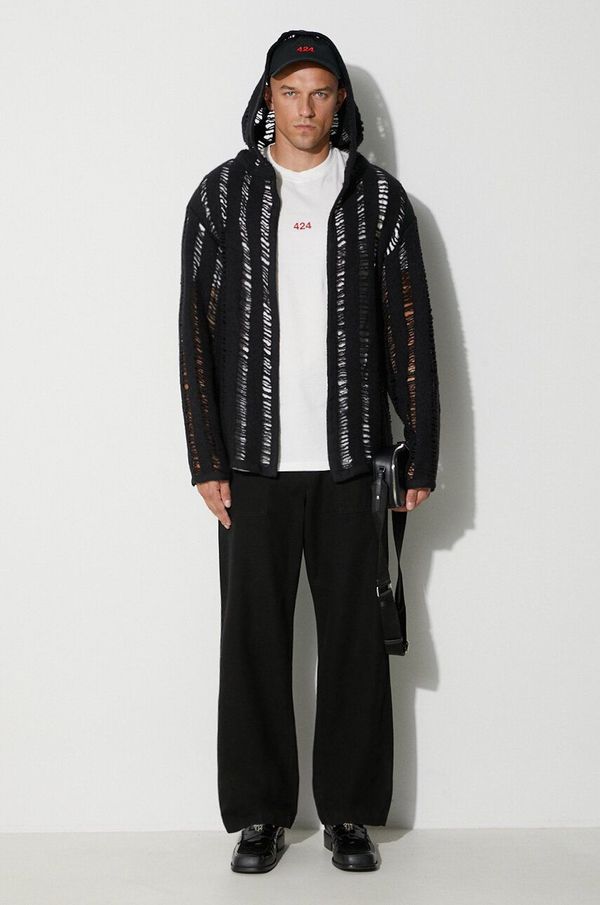 424 Vuneni kardigan 424 boja: crna, 35424M401.236504