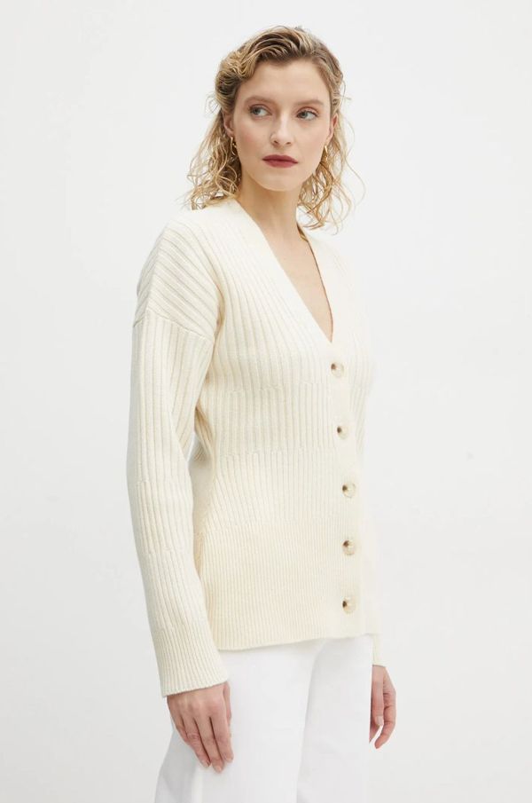 Bruuns Bazaar Vuneni kardigan Bruuns Bazaar boja: bež, BBW4132