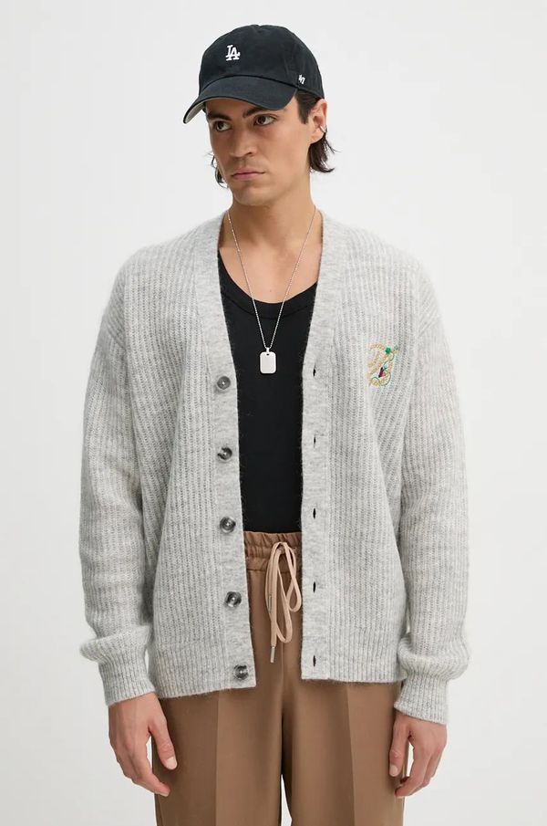 Drôle de Monsieur Vuneni kardigan Drôle de Monsieur Le Cardigan D Raisin boja: siva, E.CA130.PA021.GY Le Cardigan D Raisin