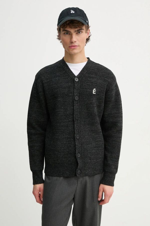 Études Studio Vuneni kardigan Études Studio boja: crna, H24MMKNI620