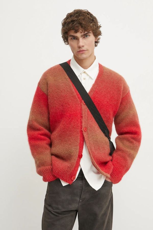 Études Studio Vuneni kardigan Études Studio boja: crvena, H24MMKNI624