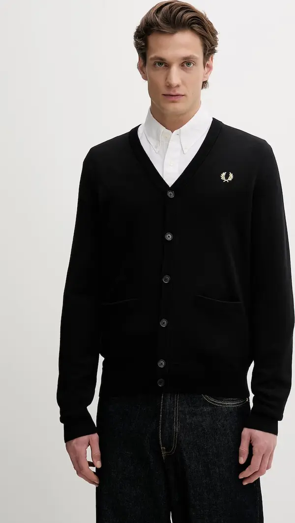 Fred Perry Vuneni kardigan Fred Perry Classic Cardigan