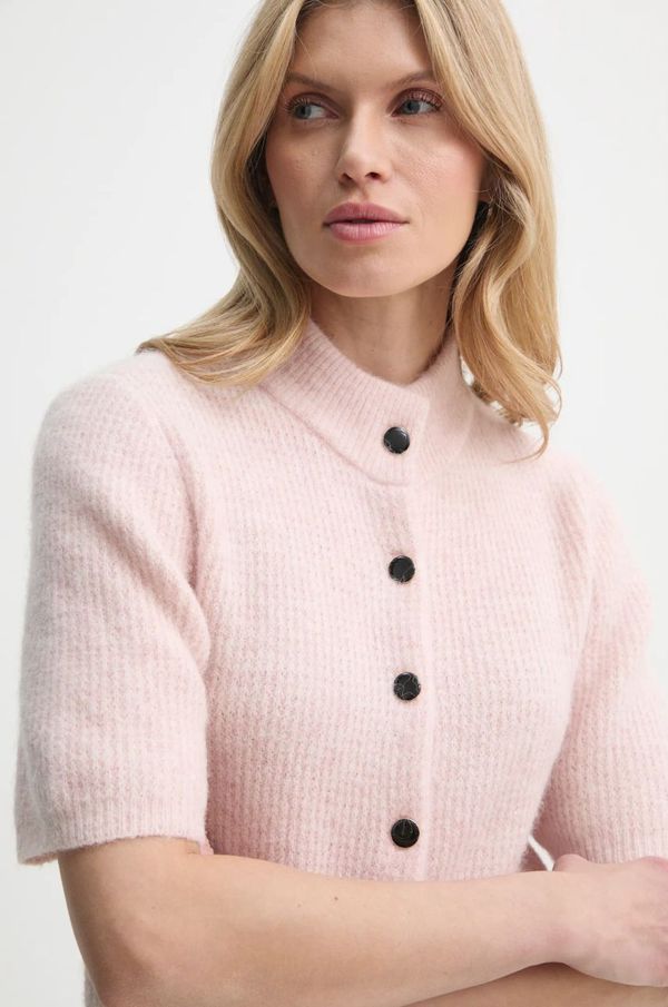 Gestuz Vuneni kardigan Gestuz boja: ružičasta, 10910034