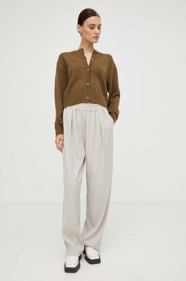 Marc O'Polo Vuneni kardigan Marc O'Polo boja: zelena, lagani