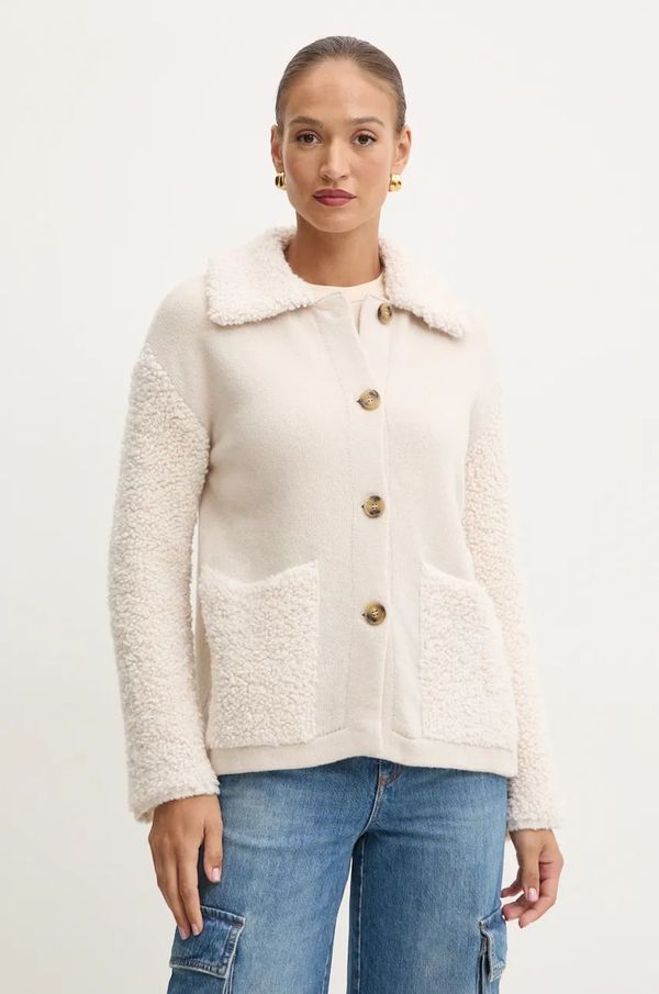 Marella Vuneni kardigan Marella boja: bež, 2423906045200