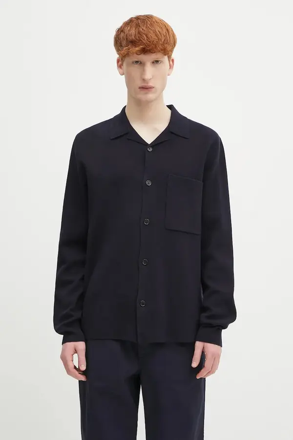 Norse Projects Vuneni kardigan Norse Projects Nicolai Merino Cotton Milano Jacket