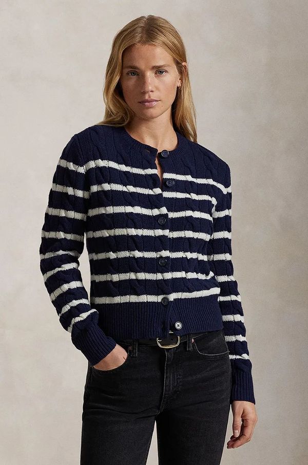 Polo Ralph Lauren Vuneni kardigan Polo Ralph Lauren boja: bež, topli, 211947909