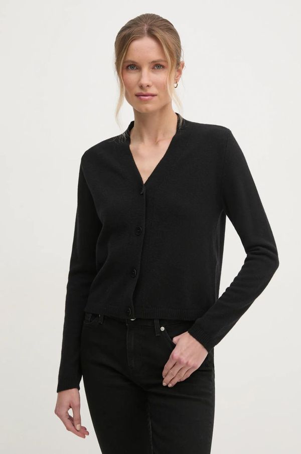 Sisley Vuneni kardigan Sisley boja: crna, lagani, 1044M602A