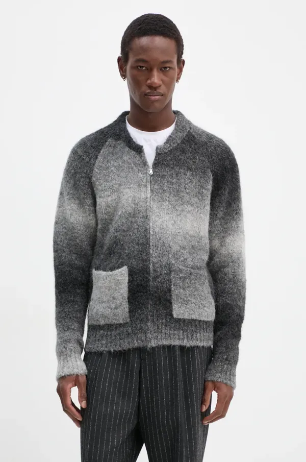 Sunflower Vuneni kardigan Sunflower boja: siva, 3052