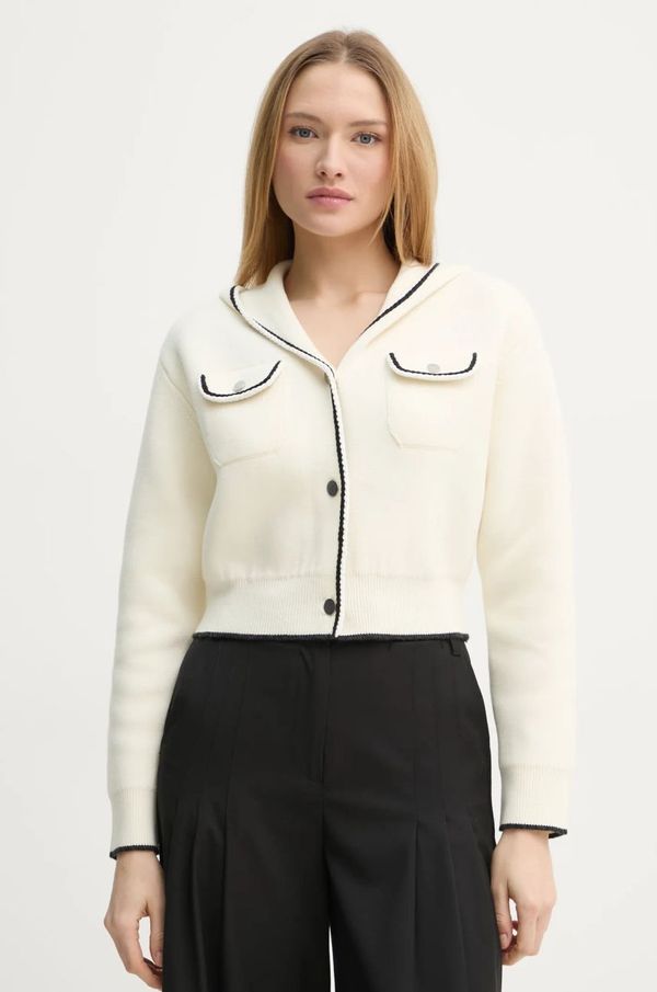 Theory Vuneni kardigan Theory boja: bež, topli, O1111759