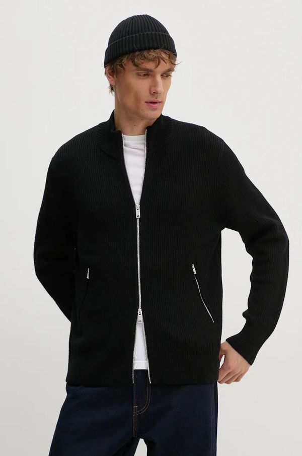 Theory Vuneni kardigan Theory boja: crna, O0981702