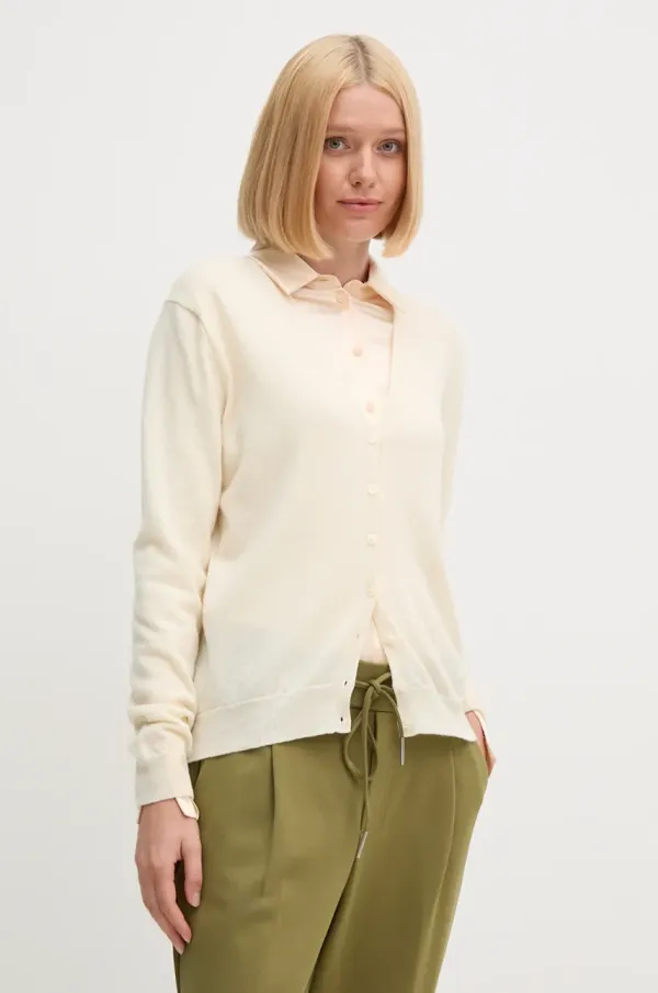 United Colors of Benetton Vuneni kardigan United Colors of Benetton boja: bež, lagani, 1002D6879