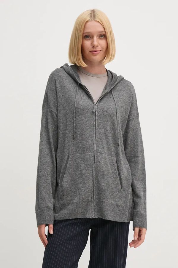 United Colors of Benetton Vuneni kardigan United Colors of Benetton boja: siva, lagani, 1035D5006