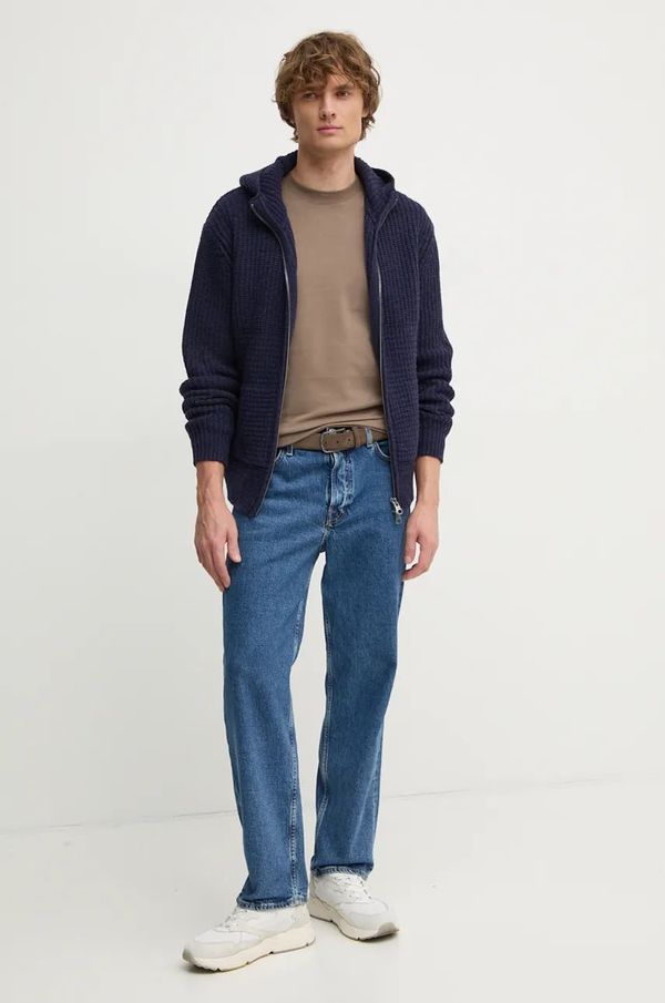 United Colors of Benetton Vuneni kardigan United Colors of Benetton boja: tamno plava, 123MU5014