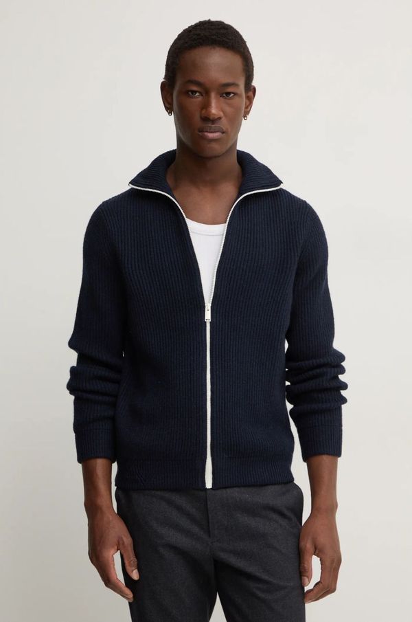 Zadig&Voltaire Vuneni kardigan ZADIG&VOLTAIRE boja: tamno plava, KMCA00226