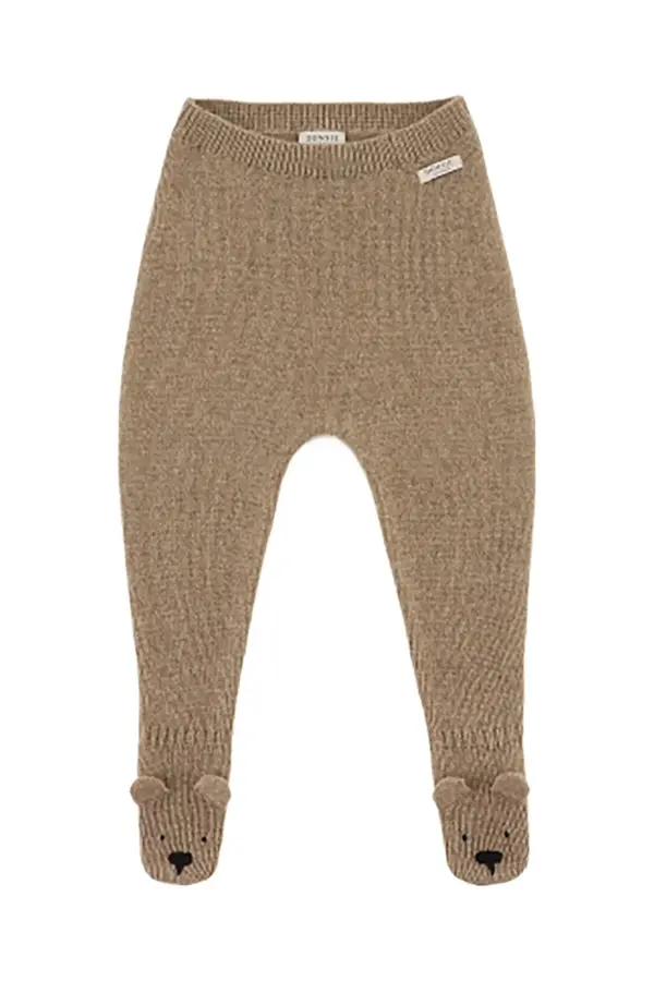 Donsje Vuneni kombinezon za bebe Donsje Matsie Merino Wool Leggings Bear
