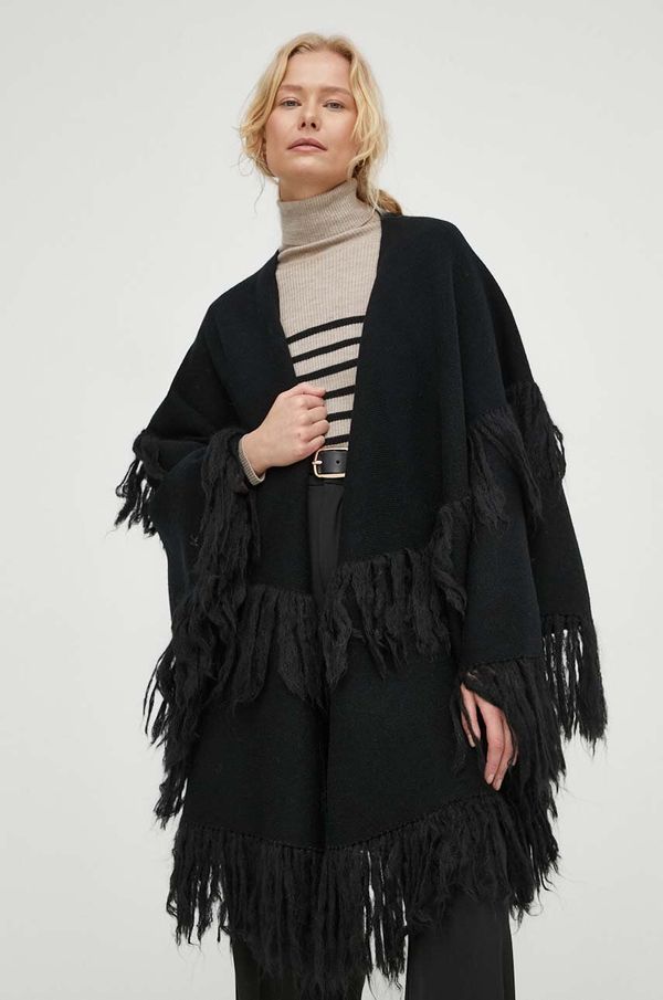 By Malene Birger Vuneni pončo By Malene Birger boja: crna