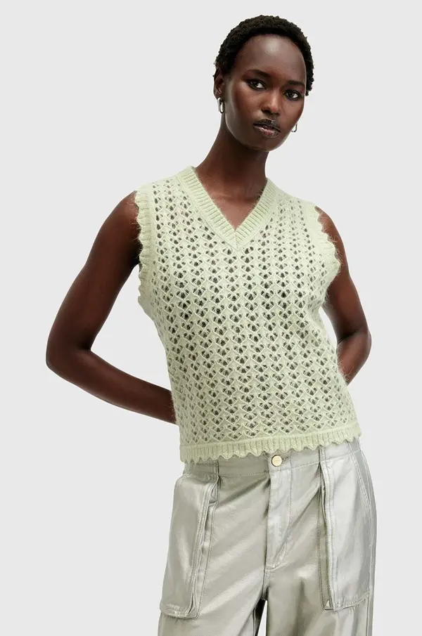 AllSaints Vuneni prsluk AllSaints VIVIAN TANK