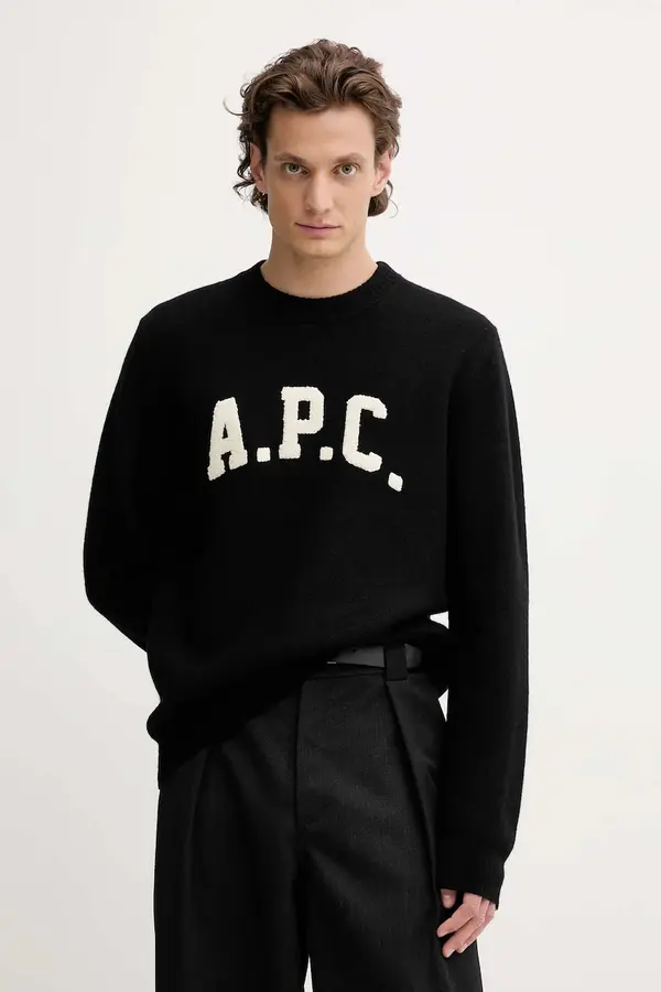 A.P.C. Vuneni pulover A.P.C. pull jay