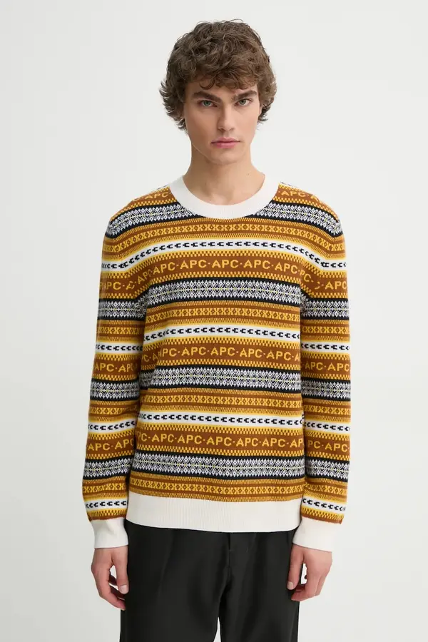A.P.C. Vuneni pulover A.P.C. pull malcom
