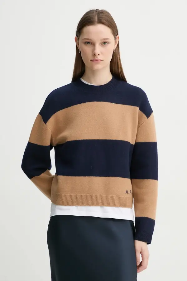 A.P.C. Vuneni pulover A.P.C. pull penny