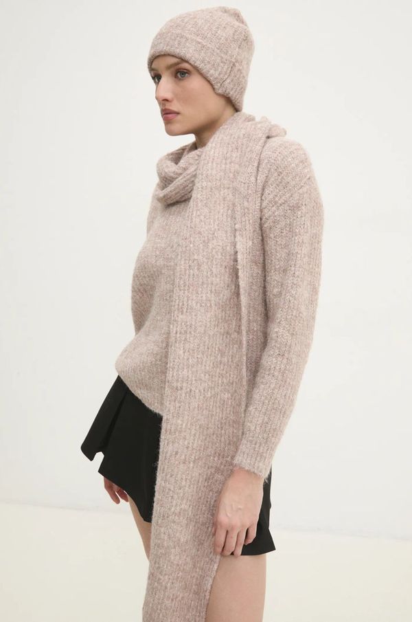 Answear Lab Vuneni pulover Answear Lab boja: bež